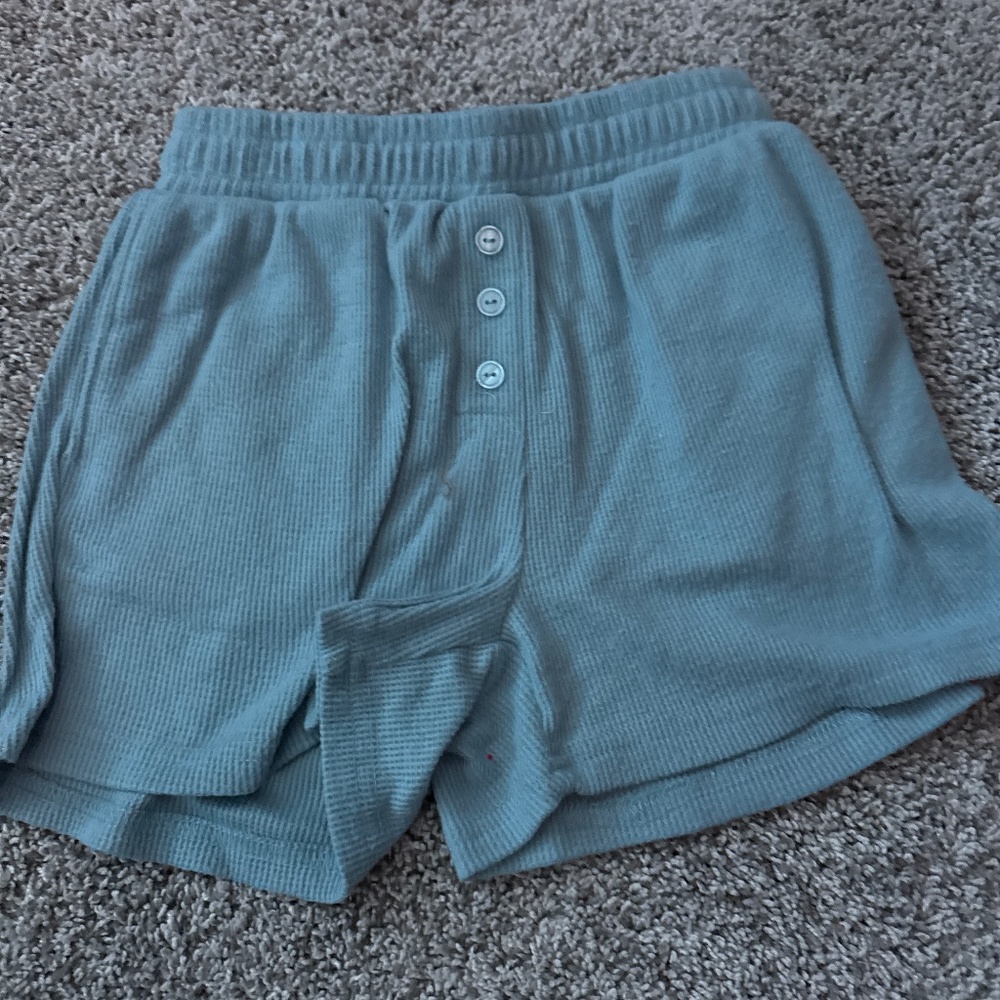Blue soft boxer shorts